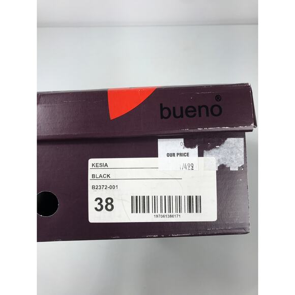 New Bueno Kesia Black Heeled Bootie Women's Shoes New With Box - Picture 10 of 11